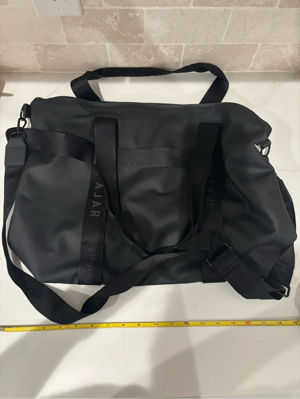 Pajar Canada Black Vinyl Purse
